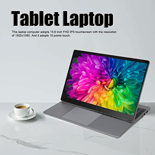 15.6 Inch HD Touchscreen Laptop, Series, 12GB DDR5 RAM, 5G Wifi, BT4.2, 11, 4096 Pressure Level and Gravity Sensing, Multi Mode, Webcam, For Business, School (UK