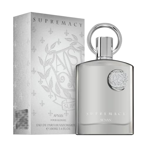 AFNAN Supremacy Silver Eau De Parfum for Men, 100 ML