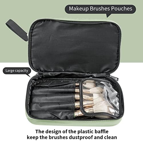 Queboom Travel Makeup Bag Cosmetic Bag Makeup Bag Toiletry bag for women and girls