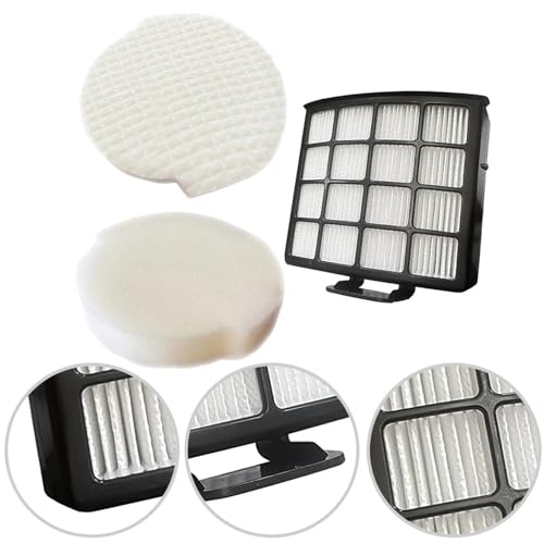 MEXWLOP 3pcs For Shark Foam Felt Filter, for Shark AZ912 AZ912UK AZ912UKT AZ913 AZ913UKT NZ850 NZ850UK NZ860 Vacuum Cleaner Accessories Vacuum Cleaner Filter