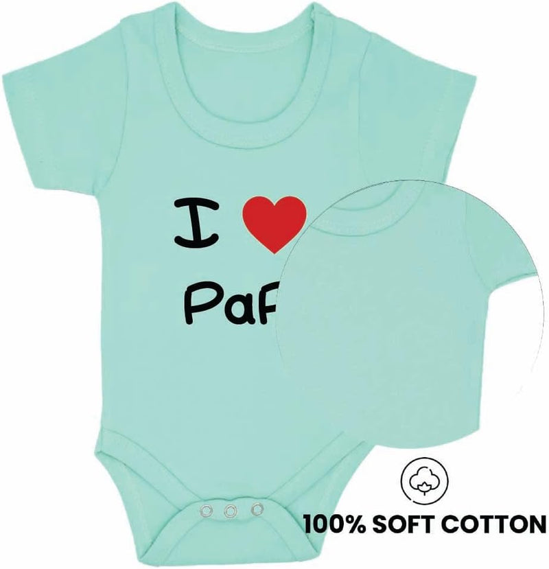 Pack of 2 Unisex Baby Romper with Mama and Papa Printed Design for Newborns,Infants, Toddlers Short Sleeve Jumpsuit Snap Closure for Easy Diaper Changes Ideal for Baby Shower