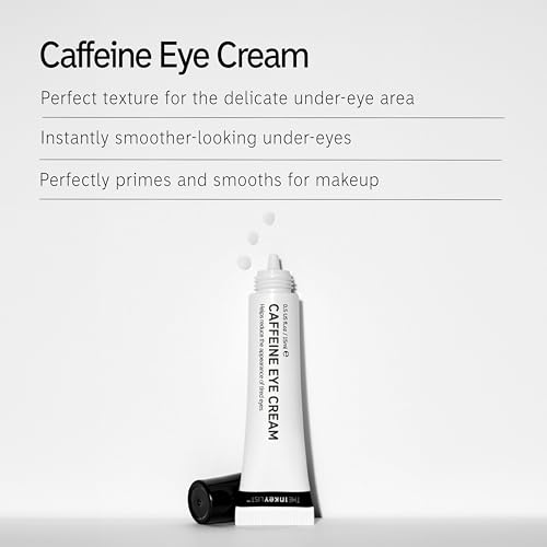 The Inkey List Caffeine Eye Cream 15ml | Improves Dark Circles | Brightens Under Eye | Fragrance-free | Suitable For All Skin Types