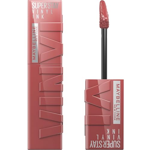 Maybelline New York Super Stay Vinyl Ink Longwear Transfer Proof Liquid Matte Lipstick 35 CHEEKY