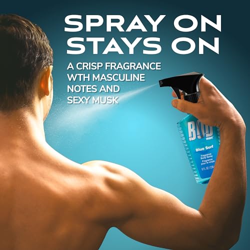 Bod Man Parfums De Coeur Men Fragrance y Spray 8 Fluid Oz (Blue Surf)