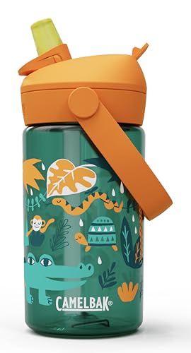 CamelBak Thrive Flip Straw Kids 12oz Water Bottle - Insulated Stainless Steel, Ocean Life