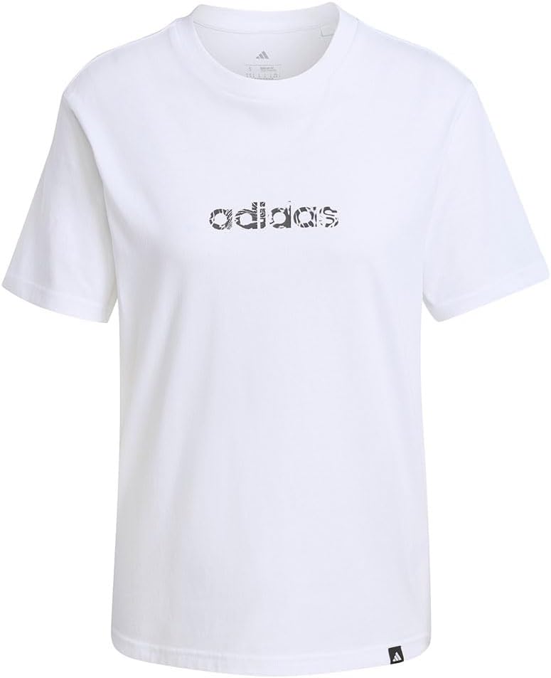 Women Camo Linear Graphic TShirt Graphic TShirt - White