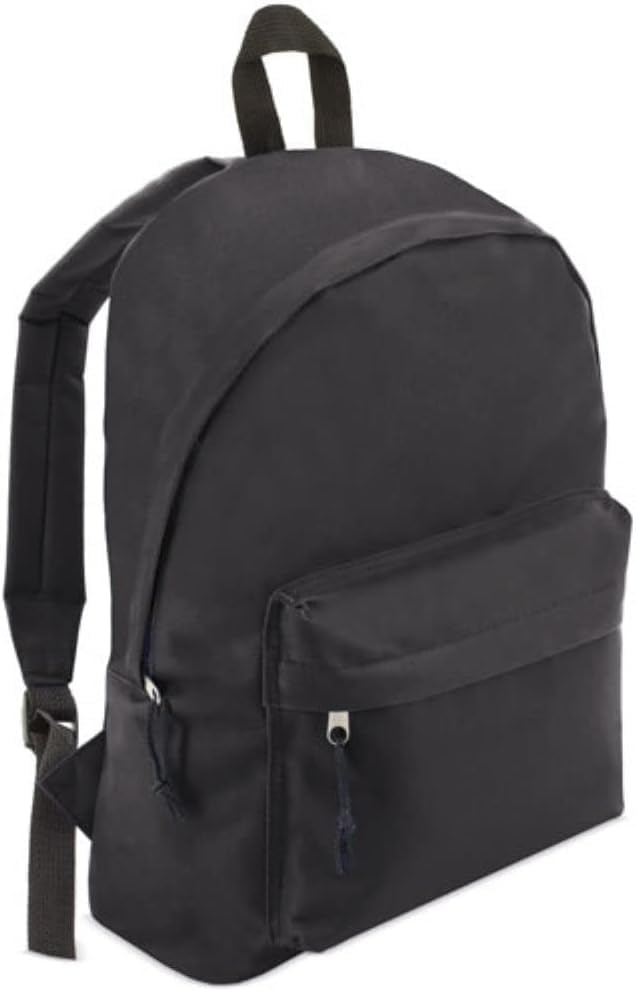 School Backpack Black Waterproof Bookbag Casual Lightweight Travel Rucksack Daypack Backpacks for Men Women College High School Bags backpack for Boys Girls Teens