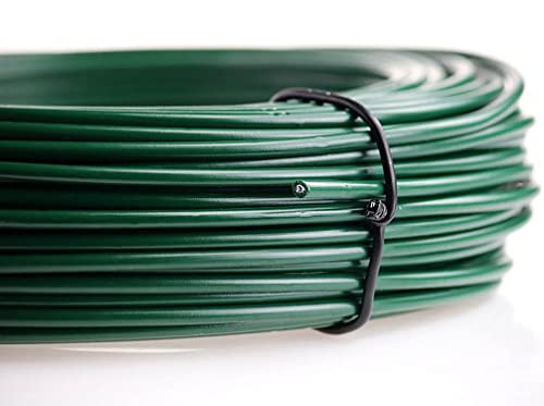 Aloud Creations PVC Coated Steel Wire Rope for Drying Clothes/ Clothesline, Length 20 Meter with 2 Plastic Hooks (Multi Colour) � Pack of 1