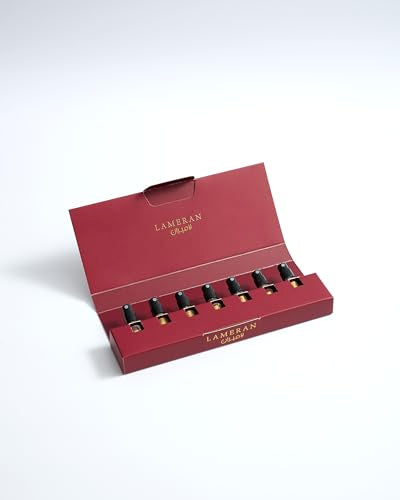 LAMERAN Discovery Set | Luxury Perfume Sample Kit ??7 x 2ml Eau de Parfum | Includes Athar, Deera, MZN, Widian, Watad | Unisex Perfume for Women & Men | Travel-Friendly
