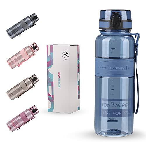 Drinking Water Bottle | Water Bottle for Men, Women & Kids | Leakproof BPA Free Yoga & Gym Running Water Bottle with One-Click Lock | Anti-Fall Tritan Sports Water Bottle (350-ml, Bark Gray)