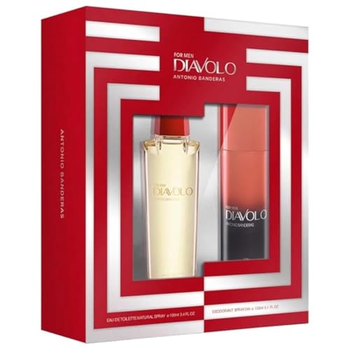 Antonio Banderas Diavolo (M) Set Edt 100Ml + Deodorant 150Ml Transparent/Combination