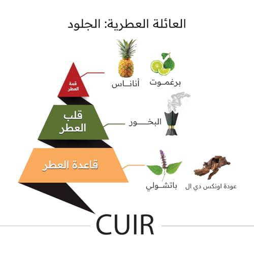 Almajed for Oud Cuir Parfum for Unisex 150 ml
