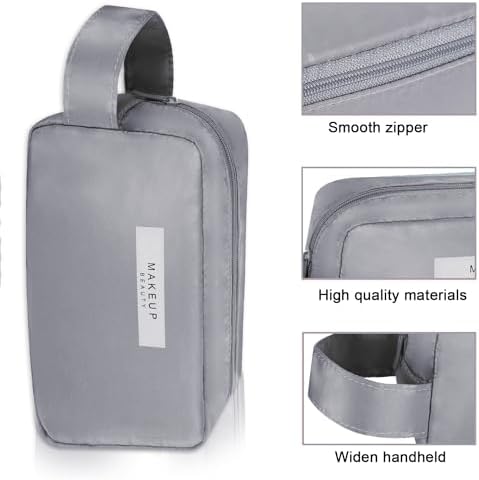Queboom Travel Makeup Bag Cosmetic Bag Makeup Bag Toiletry bag for women and girls