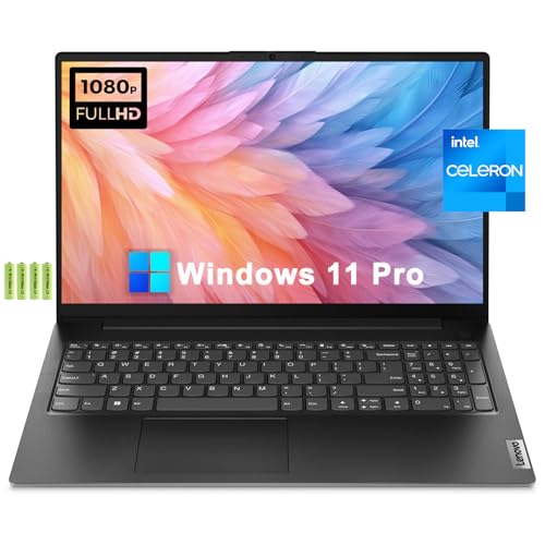 Lenovo V15 Gen2 15.6" FHD Business & Home Laptop, Intel Celeron N4500 Processor, 16GB RAM, 1TB SSD, Numeric keypad, Wi-Fi, BT 5.1, Webcam, RJ-45, HDMI, Windows 11 Pro, w/Battery