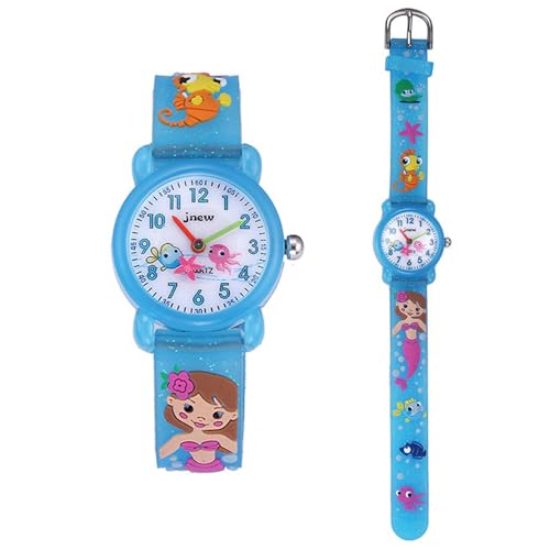 Kids Watchs for Girls Cute Cartoon Wrist Watch Gift Sport Girls Watch Outdoor Pink Watch Ideal Gift for Toddlers Children Learning Time