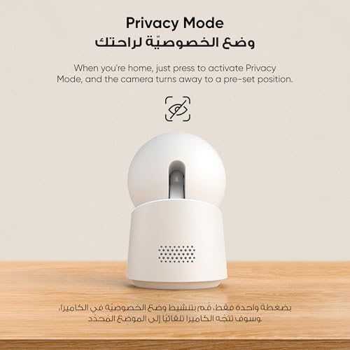 eufy Security Indoor Cam C210 1080p Resolution Security Camera Indoor with 360° Pan and Tilt, Plug-In Home Security Camera with Wi-Fi, Human/Motion AI, No Monthly Fee