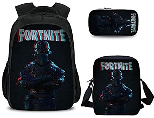 SKEIDO Frtnite Backpack School Bag for Girls Boys Students Laptop Bag Casual Travel Daypack Bookbag School Backpacks Set