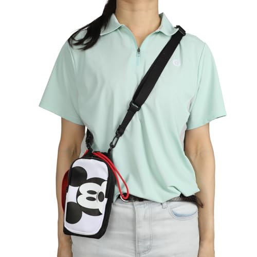 Mickey Mouse Close-Up 8.25 Hydration Sling Bag, Black, OSFA