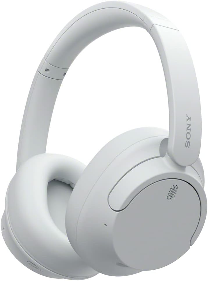 Sony WH-CH720N Wireless Noise Cancelling Headphones, 35 hours battery life, Clearer hands-free calling, Multipoint Connection, Black, UAE Version - 1-Year warranty - white