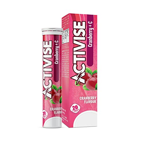Activise Cranberry + Vitamin C Effervescent Tablets, 20's