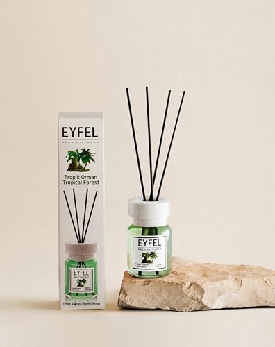 eyfel eau de parfum REED DIFFUSER-TROPICAL FOREST 120ML, Assorted