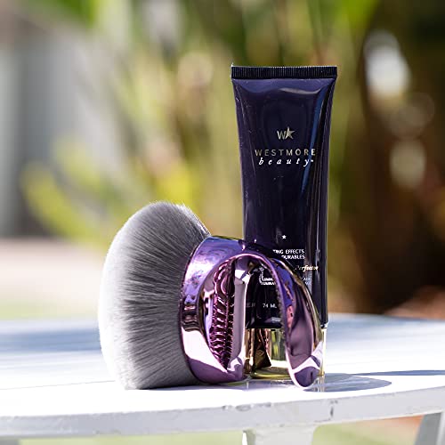 Westmore Beauty Blend & Blur Body Brush for Makeup, Self Tanner, Bronzer; Provides Flawless Application Evenly Without Streaking
