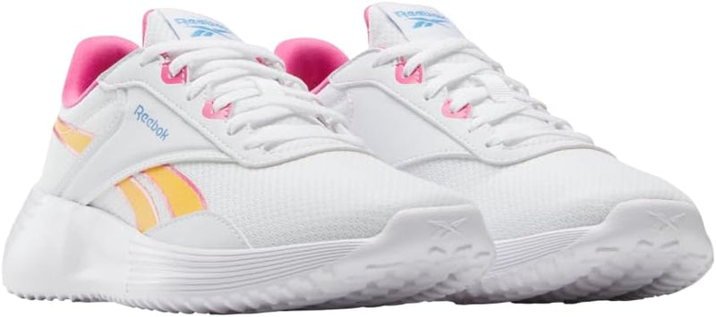 LITE womens SHOES - LOW - WHITE/TRUE PINK/ELECTRIC AMBER