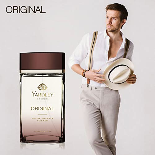 Yardley Original Eau De Toilette - 100ml Fresh Fragrance for Masculine Elegance