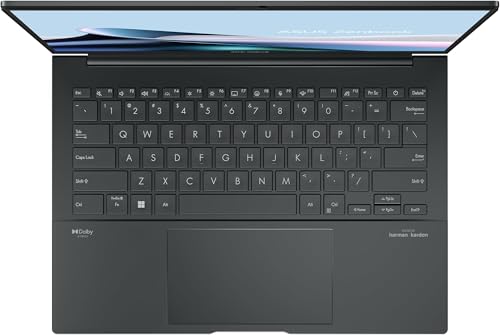 ASUS Zenbook 14 OLED Laptop 2024 14” WUXGA 1920 x 1200 Touchscreen, Intel Core Ultra 5 125H, 14-core, Intel Graphics, 8GB LPDDR5, 512GB SSD, Backlit Keyboard, Thunderbolt 4, Windows 11 Home