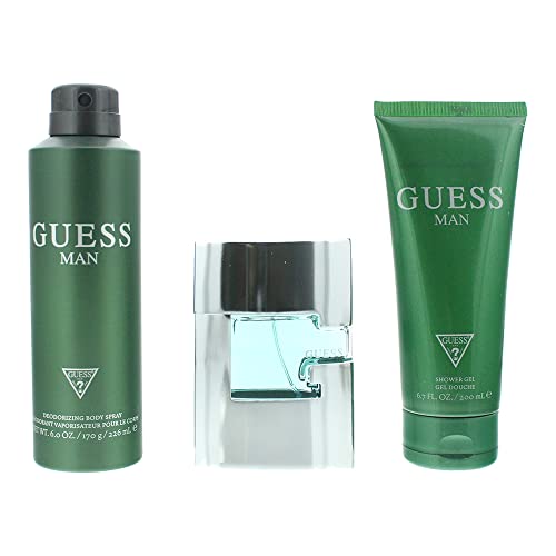 GUESS 3 Piece Gift Set For Men, 2.5 Oz