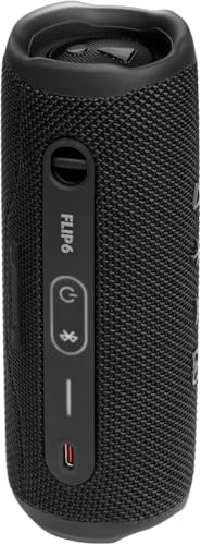 DOOMAX J.B.L Flip 6 - Portable Bluetooth Speaker, powerful sound and deep bass, IPX7 waterproof, 12 hours of playtime, J.B.L PartyBoost for multiple speaker pairing for home (Black)