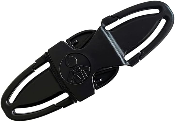 MdouLy Car Seat Chest Harness Clip Car Seat Safety Belt Clip Buckle Lock Stroller Chest Clip Universal Adjustable Guard for Baby and Kids Trend (Black)