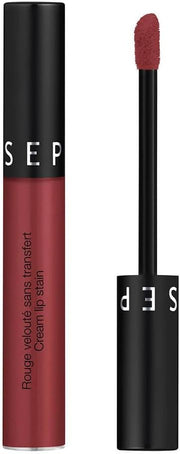 Cream Lip Stain Lipstick, 41 - Red Velvet 1 Count (Pack of 1)
