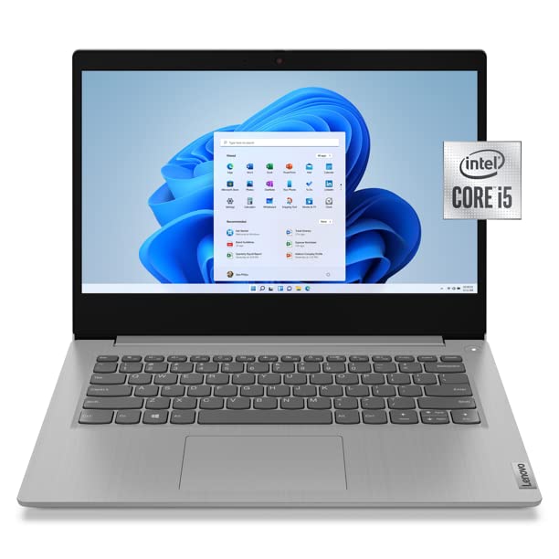 Lenovo IdeaPad 14" FHD Slim and Light Laptop, Intel Core i5-12th gen. Processor, 8GB RAM, 512GB SSD, HDMI, Webcam, Wi-Fi, Bluetooth 5.0, Card Reader, Windows 11, ARTIC Gray