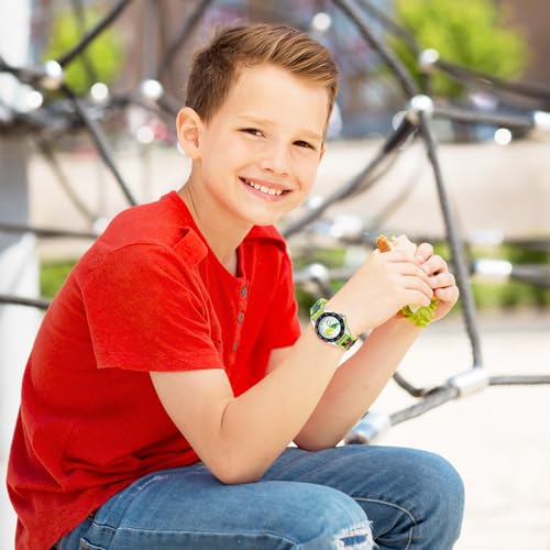 Vspek Kids Digital Watch Kids Wrist Watch for Girls, 3D Cartoon Embossed Strap, Girls Gifts, Birthday Gifts for Girls Age 3-13