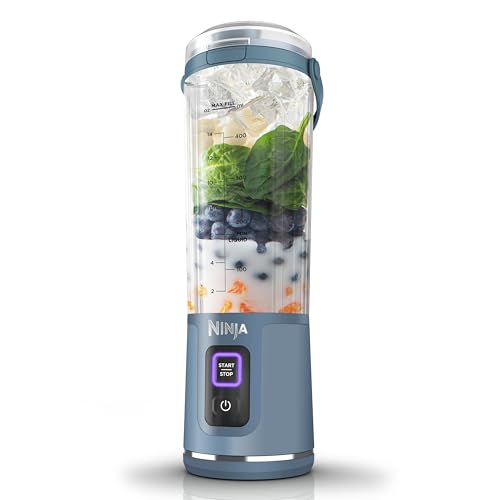 Ninja, Motorised Compact Blender, 530ml, Denim Blue, BC151UKNV