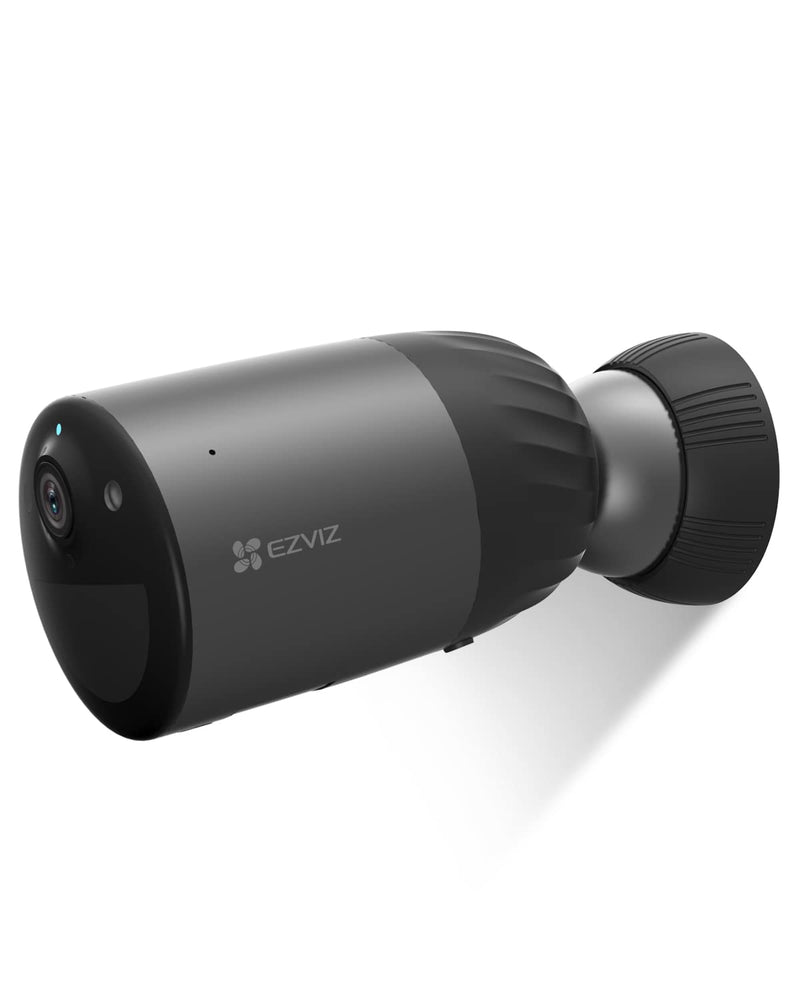 EZVIZ BC1C Battery Security Camera, Outdoor Camera CCTV with 210-Day Battery Life, 1080p Color Night Vision, Built-in 32 GB eMMC, Two-way Audio, Waterproof, PIR, No Base Station, Work with Solar Panel