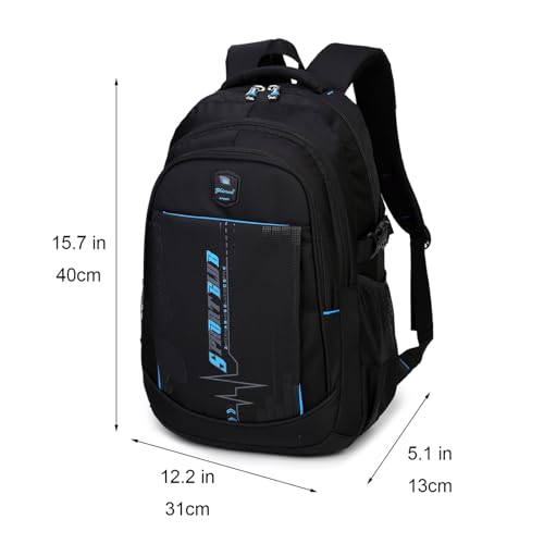 School Backpacks Student Bookbag Casual Shoulder Daypack Travel Back Pack for Teen Boys