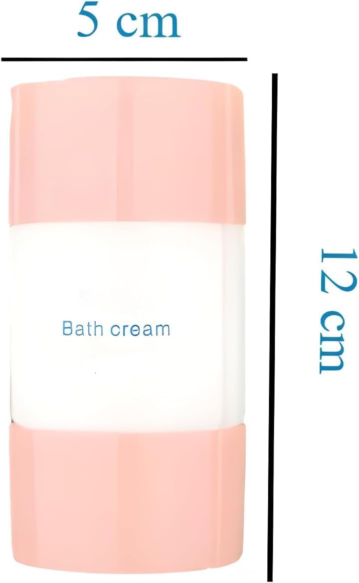 JIALTO 60 ML Refillable Shampoo Cream Lotion Storage Plastic Container Bottle, 3 in 1, Essential Travel Accessories for Women & Men, Convenient Cosmetic Organizer (3 Compartment 60 ML, Pink)