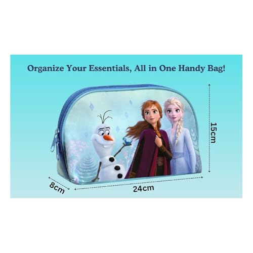 Air-Val Frozen 2 Toiletry bag For Children - Eau De Toilette Perfume, 50 ml + Shower Gel, 100 ml Set