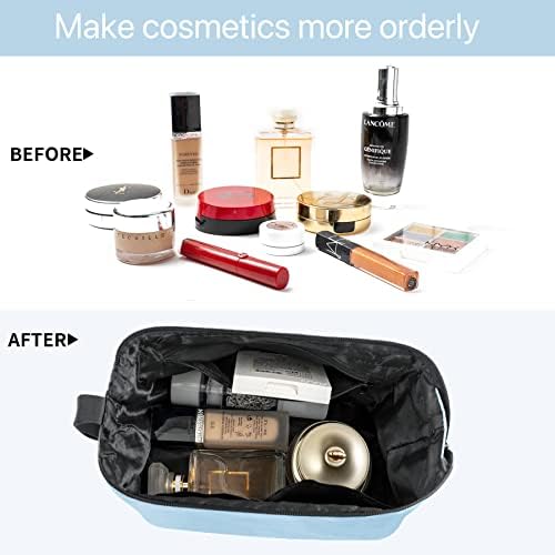 Queboom Travel Makeup Bag Cosmetic Bag Makeup Bag Toiletry bag for women and girls