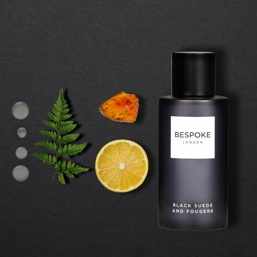 BESPOKE LONDON Premium Mens Perfume Gift Set, Black Suede, Wild Herbs, Sweet Spice, Eau De Parfum with Long Lasting Fragrance - Travel Size Mini Perfume Set, Coffret Gift Set for Men (3 x 50ml)