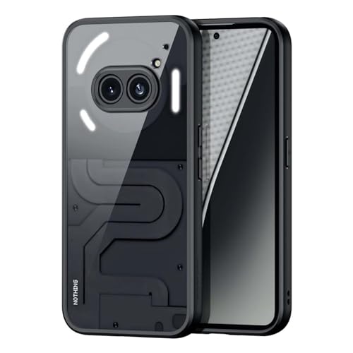 OIATROE Back Cover for Nothing Phone (2a), [Slim-Fit] [Anti-fingerprint] [Matte Texture] Phone Case For Nothing Phone (2a)-Black