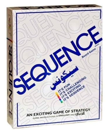 Sequence Board GAME Multi Color Board Game for Family