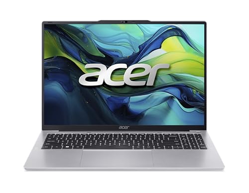 Acer Aspire Lite AL16 Laptop 13th Gen Intel Core i5-1334U 10 Cores Upto 4.6GHz/16GB DDR5 RAM/512GB SSD Storage/Intel Iris XE Graphics/16" WUXGA IPS SlimBezel/Win 11 Home/WiFi-6/Silver