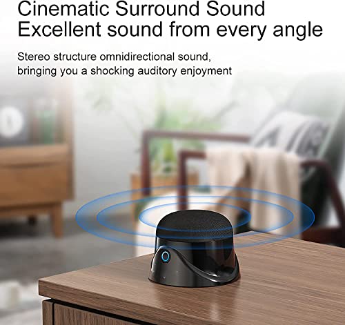 1 PCS Portable Magnetic Small Bluetooth Speaker, 5W Stereo Sound, Deep Bass, 9H Playtime, TWS Pairing Speaker for Home, Outdoor Travel, Golf Carts, Support for iPhone 12/13/14