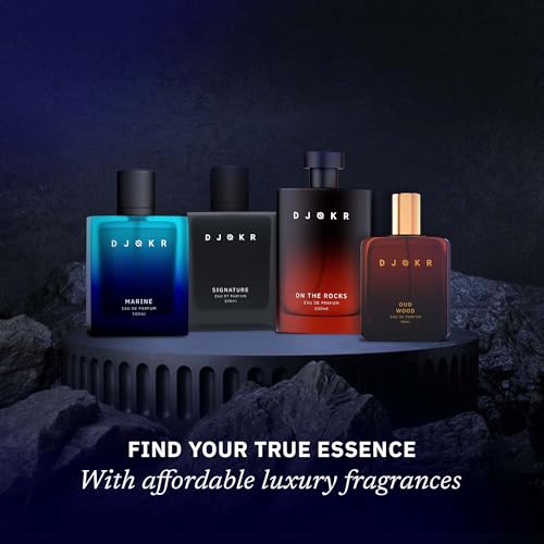 Djokr Marine Perfume For Men 100 ml | Eau De Parfum | Premium Luxury Long Lasting Fragrance Spray