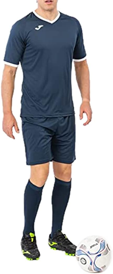 Men's Academy M/Short Kit Set - L Navy/White