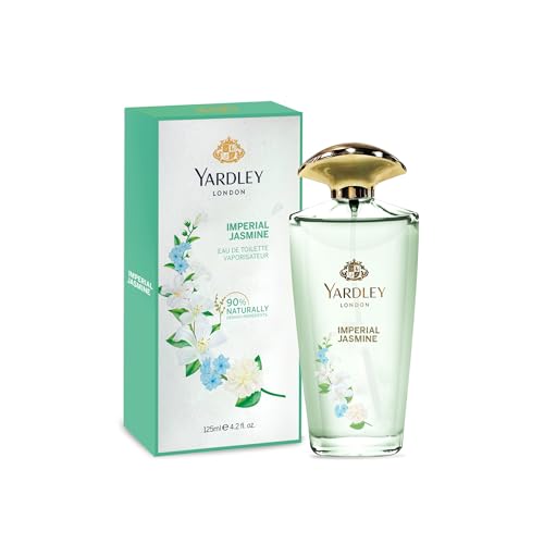 Yardley London Imperial Jasmine Eau De Toilette - 125ml Floral Scent with Jasmine & Orange Blossom Fragrance