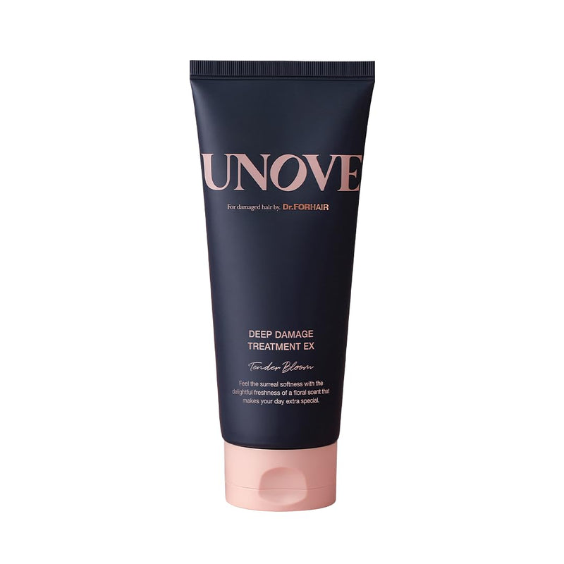 UNOVE Deep Damage Hair Treatment Mask Ex 207 ml/7fl.oz | Premium Nourishing Hair Mask | Conditioner for Dry Frizzy Damaged Hair with Keratin-PF | Strengthening & Hydrating